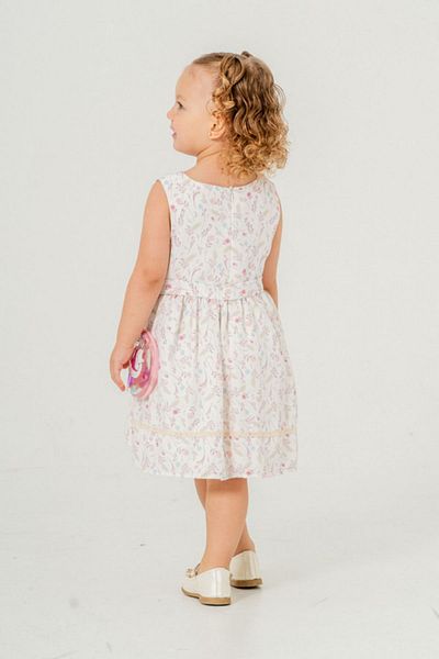 HAUSEkids Φόρεμα για κορίτσι 2-9 ετών Flower Rabbit Bag-Lilac