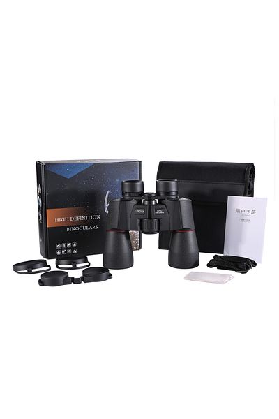 Choice ED1650Black ED Binoculars 16x50 Long Range Super-Multi Coating Powerful Bak4 Astronomical Telescope