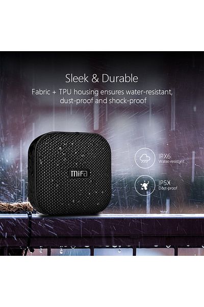 Choice Black Mifa A1 Wireless Bluetooth Speaker Waterproof Mini Portable Stereo Music Outdoor Handfree Spea