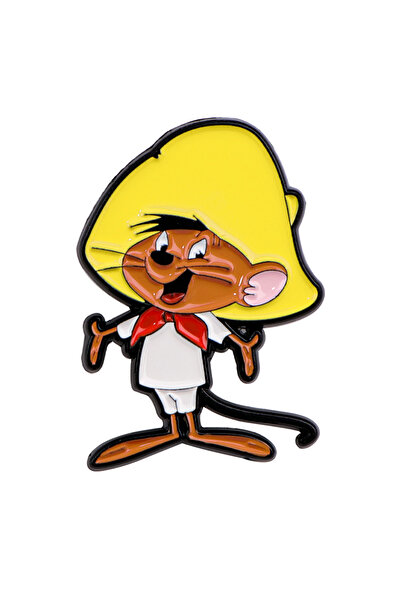 Choice 1 دبوس فأر القبعة الصفراء شارات الرسوم المتحركة الكرتونية اللطيفة دباب...