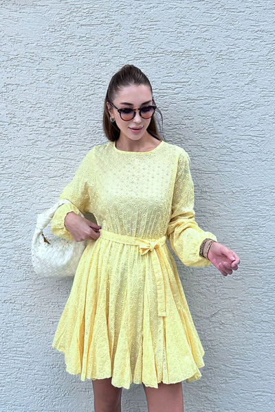 Modamesta Bellen Premium Fisto Kısa Elbise