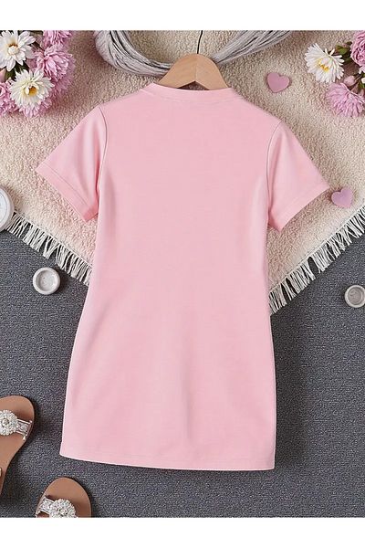 npLStore Girl's Kuromi Printed Mini Dress