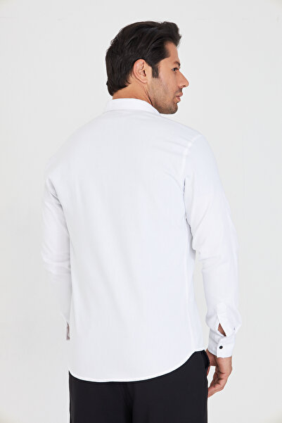 masso moda εφαρμοστό Τζιν - Ανδρικό πουκάμισο τζιν κατάλληλο για καθημερινή χρήση