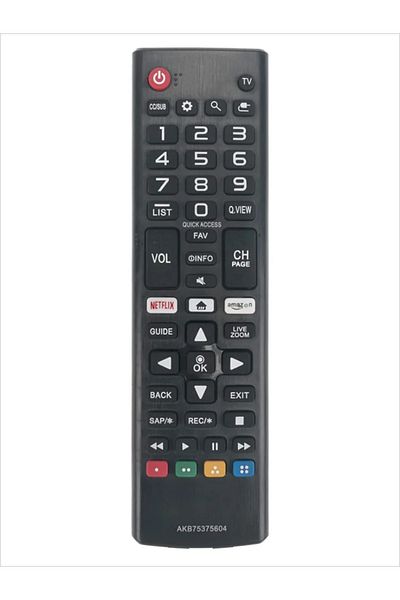 Choice BLACK AKB75375604 HIGH QUALITY ABS REMOTE CONTROL FOR LG SMART TV 433HZ
