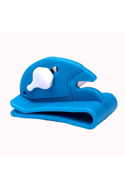 Kesoto Blue Balloon Ribbon Cutter Balloon Winder Package Opener Balloon Waist Cutter For Party Clown Perfor