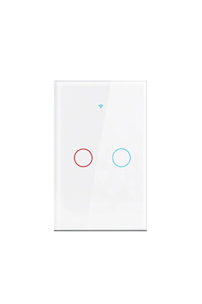 Choice4 مفتاح حائط ذكي أبيض من Tuya US مزود بخاصية WiFi RF433، 1/2/3، بدون سل...