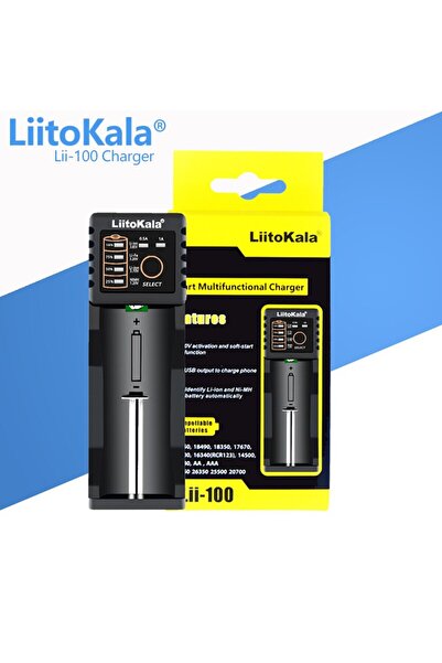 Choice Liitokala Lii-100 LiitoKala Lii-100B Lii-100 18650 شاحن بطارية ل 26650...