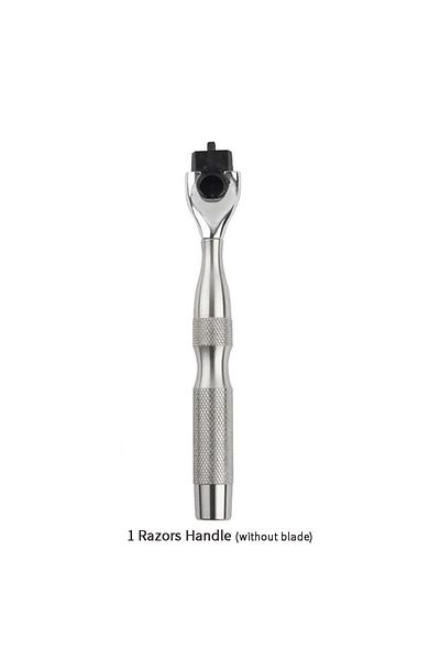 YINTAL holder New Shaving Razors Handle 304 Stainless Steel Men Safety Razor Blade Handle Holder Blank With