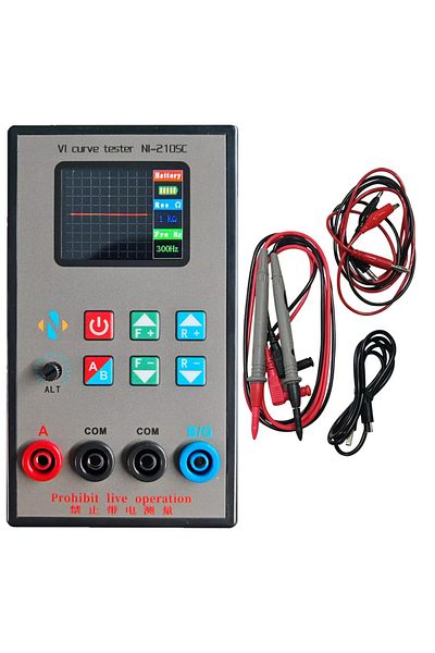 Choice New Arrival! With 2.0 Inch TFT Screen VI Curve Tester Dual Channel Simultaneous Display