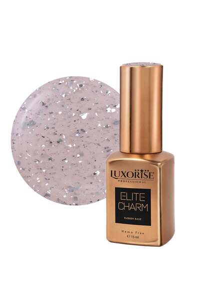 LUXORISE Βάση από καουτσούκ Hema Free ELITE CHARM - Salmon Dream 15ml
