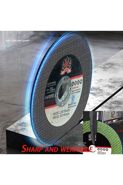 Choice 1.2mm 105mm 16mm Metal Cutting 10 Pcs 4 Inch 105mm Metal Cutting Disc Resin Grinding Wheel Disc For