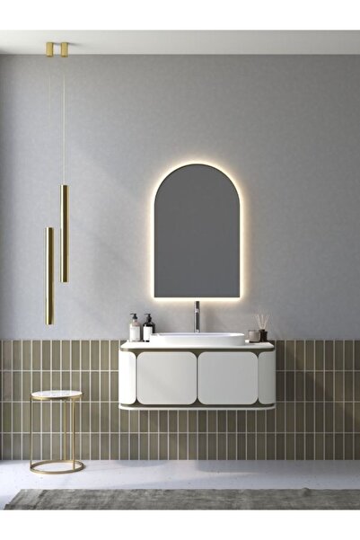 DEFF AHŞAP ZARİA BANYO DOLABI