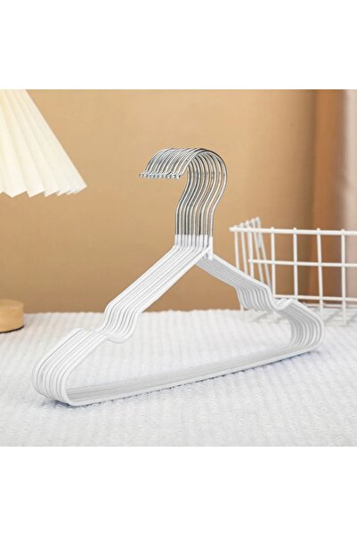 Choice مجموعة من 10 شماعات ملابس أطفال مطلية بطبقة غير قابلة للانزلاق، شماعات ملابس معدنية للأطفال الرضع.