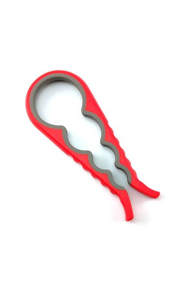 Choice Red 1/2pcs Multifunctional Cap Opener Four-in-one Cap Opener Can Opener Labor-saving Cap Opener Kitc