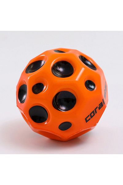 Choice 1pc Orange Perforated Ball Foam Moon Ball Bouncing Ball Practical Hole Ball Soft Bouncing Ball Bounc