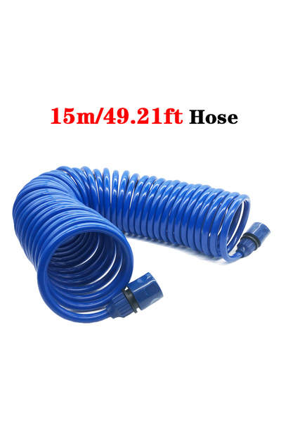 Choice1 15 m Expandable Retractable EVA Garden Hose 10/15m Portable Spring Wa...