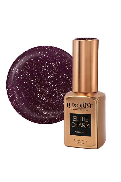 LUXORISE Bază de cauciuc Hema Free Elite Charm - Grace Burst 15ml