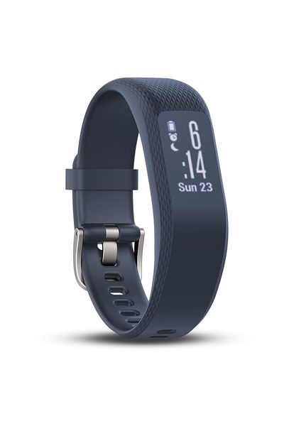 Garmin ساعة جارمين فيفوسمارت 3 010-01755-02 الذكية لتتبع اللياقة البدنية للجنسين، مقاس صغير/متوسط