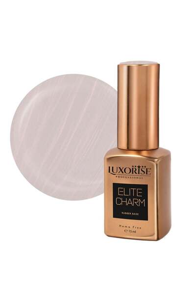 LUXORISE Βάση από καουτσούκ Hema Free ELITE CHARM - Pearl Grace 15ml