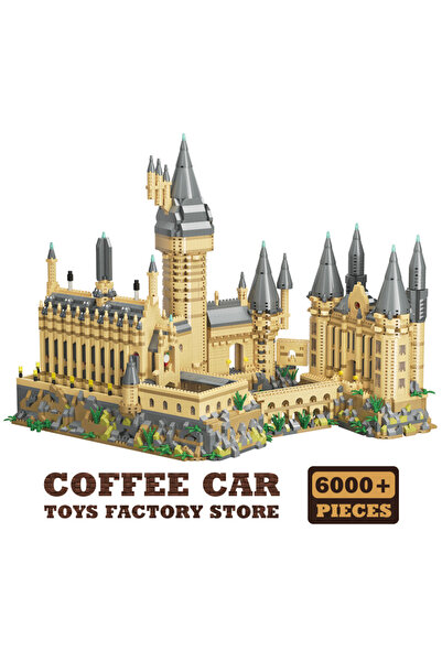 Choice1 Over 6000pcs Creative Magic School Model Diamond Bricks Sets Medieval...