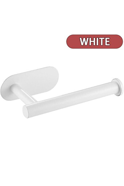 Choice WHITE 304 Stainless Steel Toilet Paper Holder, Self-adhesive, Non-perf...