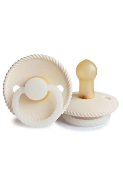 Frigg Rope Kauçuk Emzik - Karanlıkta Parlayan - Cream Night 0-6 Ay