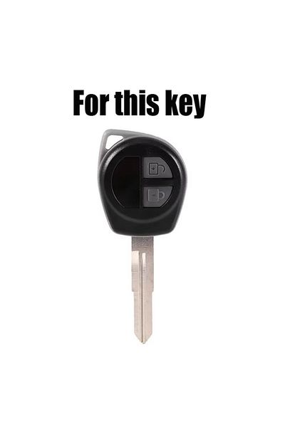 Choice 2 Button Silicone Car Remote Key Cover Case For Suzuki Swift Ignis Vitara Liana Ciaz Baleno Car K...