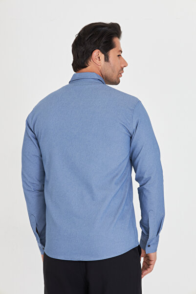 masso moda Slim Fit Jeans - Kot Erkek Gömlek Günlük Kullanıma Uygun