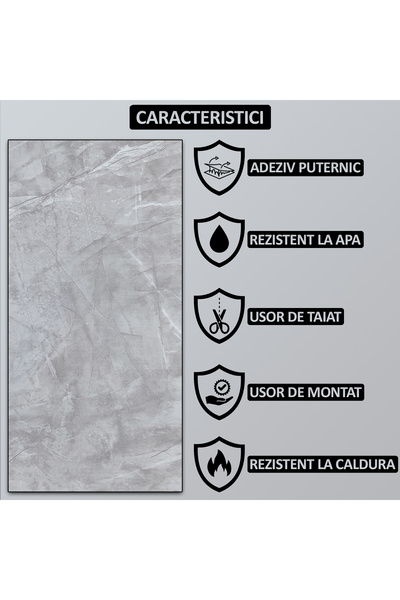 NEXTLY Σετ 10 αυτοκόλλητων ταπετσαριών απομίμησης μαρμάρου, αδιάβροχες, ρυθμιζόμενες, ισχυρές, κολλητικές, ελαφριές