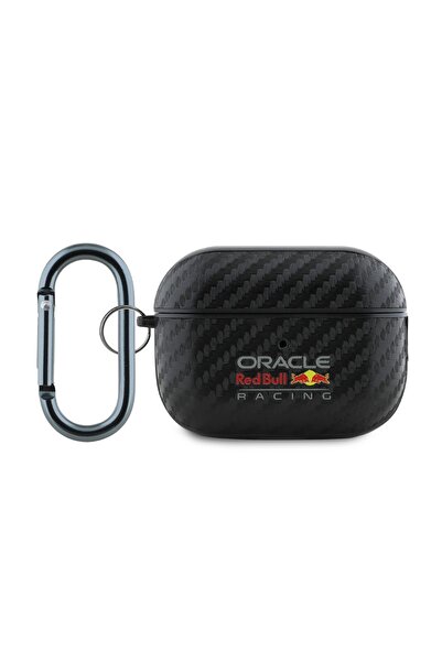 Red Bull Airpods Pro 2 Kılıf Redbull Lisanslı PU Karbon Fiber Tasarımlı Askı ...