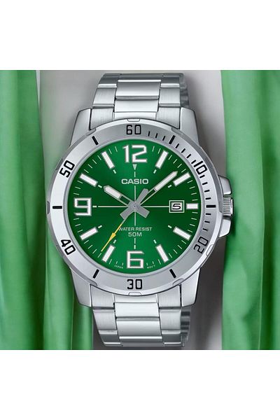 Casio Men's Formal Analog Watch - Mtp-vd 01 D-3 Bvudf