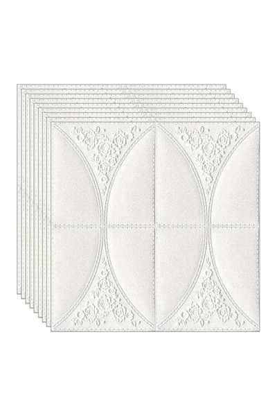 NEXTLY Set 50 X Tapet Autoadeziv 3d , Design Modern, Floral, Pentru Perete Sau Tavan, Waterproof