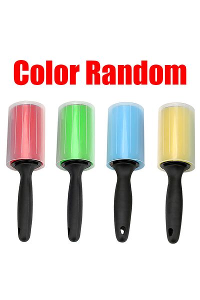 Choice 1pc Reusable Sticky Roller For Cleaning Clothes Cat Dog Hair Clean Brush Washable Silicone Dust Lint