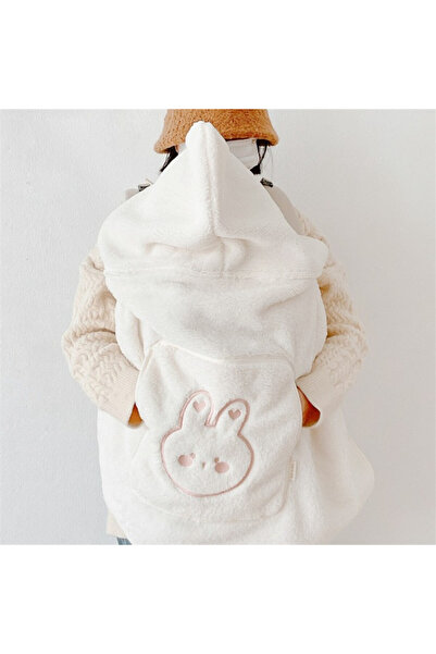 Choice بطانية أطفال شتوية من الصوف على شكل أرنب، عباءة، خصر، مقعد، عربة أطفال...