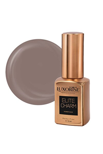 LUXORISE Amulet Elite cu bază de cauciuc Hema Free - Ciocolată neagră 15ml