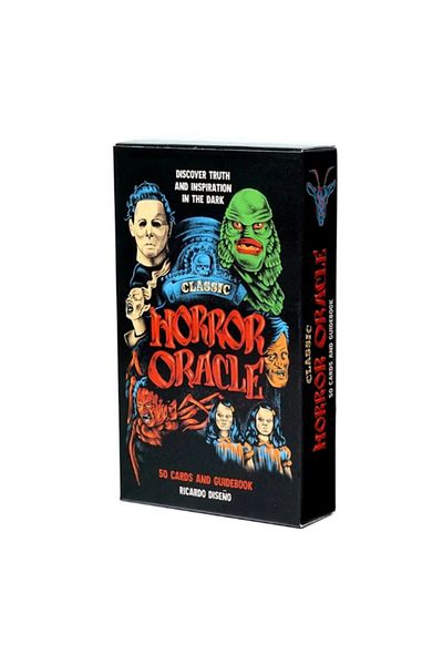 Choice Xjw41 Classic Horror Tarot Cards Psychological Oracle Deck Portable Classic Horror Oracle Full Engli