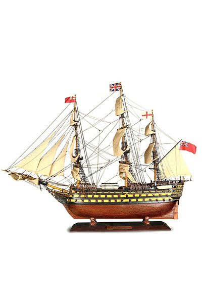 Choice Diy Handmade Assembly Ship 21" Wooden Sailing 3d Victory Ship Boat Model Gift