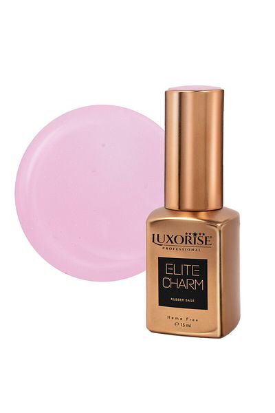 LUXORISE Pandantiv Elite cu bază de cauciuc Hema Free - Perlă roz 15ml
