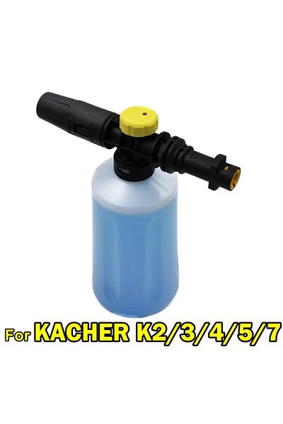 Choice 750ML Snow Foam Lance For Karcher K2 K3 K4 K5 K7 Car Pressure Washers Soap Foam Generator With Ad...