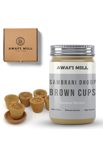 AWAFI MILL أكواب سامبراني دووب - طقم من 24 كوب