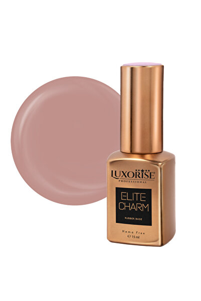 LUXORISE Bază de cauciuc fără Hema ELITE CHARM - Mocha Bliss 15ml