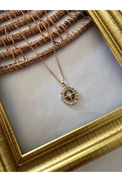 Aka Kuzey Yıldızı Çelik Kolye