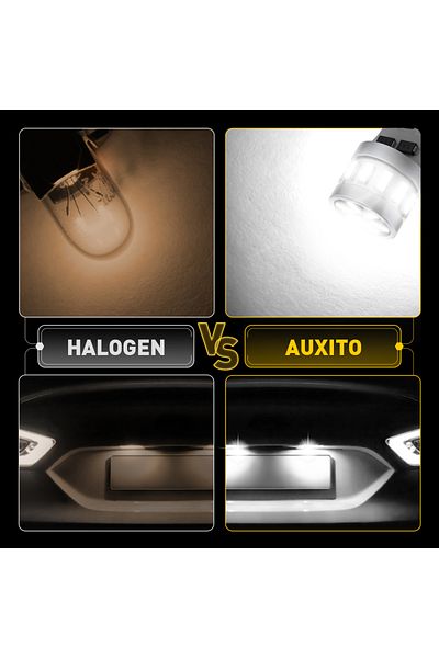 Choice T10 Auxito 2pcs T10 W5w Led Bulb Mini Size 6500k White 168 194 2825 Car Led Interior Lamp Door Trunk