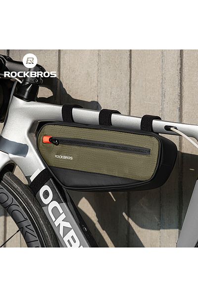 Choice 1.7l Rockbros Bicycle Frame Tube Bag Reflective 1.7l Bike Top Bottom Tube Bag Frame Bag Large Capaci
