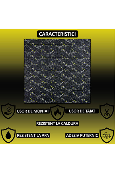 NEXTLY Set of 100 Self-Adhesive 3D Wallpaper, For Wall Or Ceiling, Waterproof, Adjustable, Adhesive