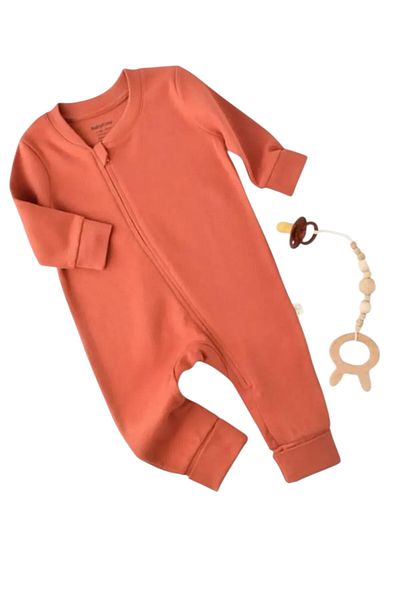 BabyCosy Soft 100% Organic Cotton Long Sleeve Jumpsuit