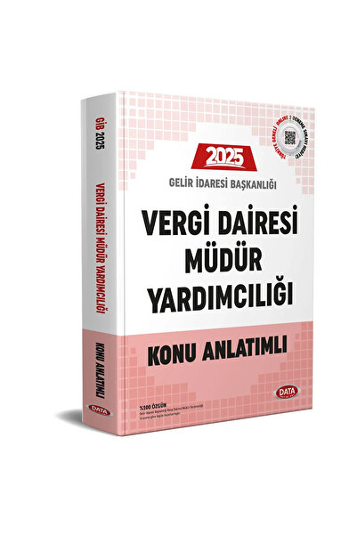 Data Yayınları 2025 Vergi Dairesi Müdür Yardımcılığı Sınavı Hazırlık Kitabı