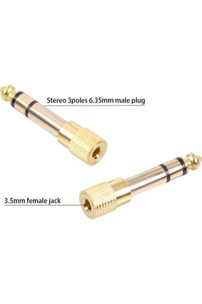Ezgi 6 3 3 5 mm Headphone Converter Stereo