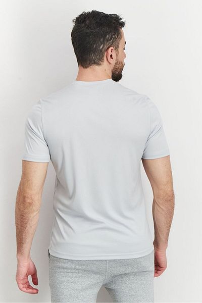 Reebok Men Sportswear Fit Short Sleeve Training T-shirt, Grey