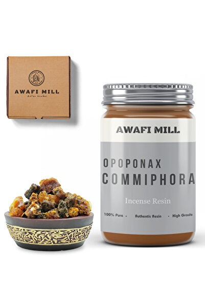 AWAFI MILL راتنج اوبوبوناكس | كوميفورا - زجاجة 100 جرام / 3.5 أونصة